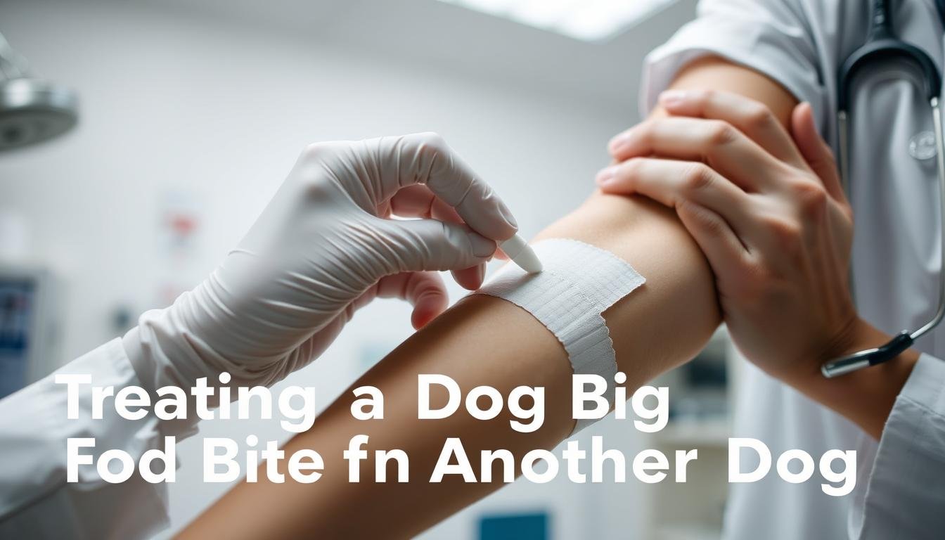 what to put on a dog bite from another dog